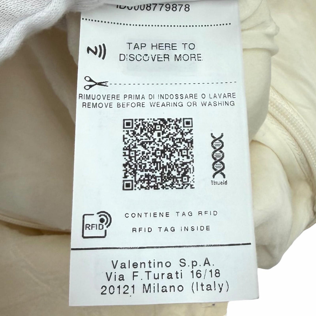 Excellent VALENTINO dress Ivory wool Women 36 4B3VA2388G5