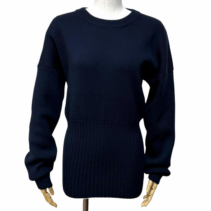 Pristine LOEWE knit Navy wool Women S S540Y14KFK