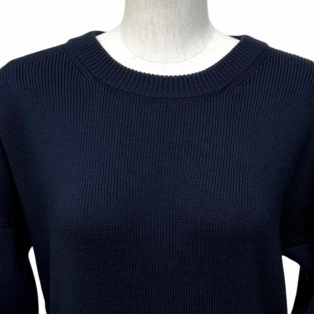 Pristine LOEWE knit Navy wool Women S S540Y14KFK