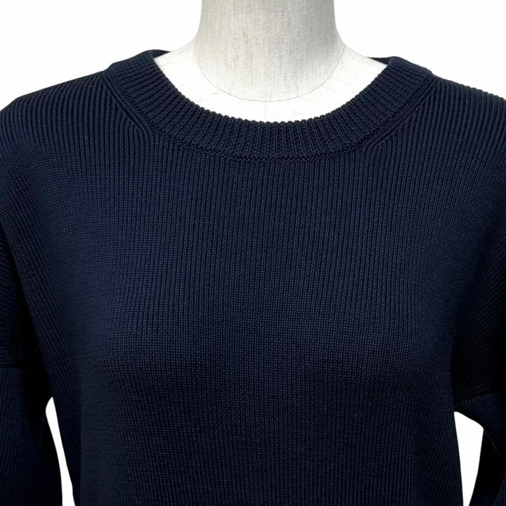Pristine LOEWE knit Navy wool Women S S540Y14KFK