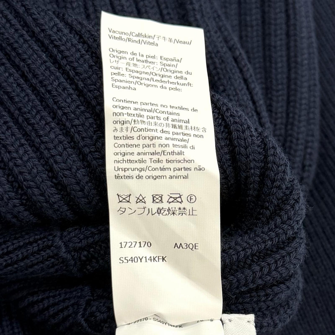 Pristine LOEWE knit Navy wool Women S S540Y14KFK