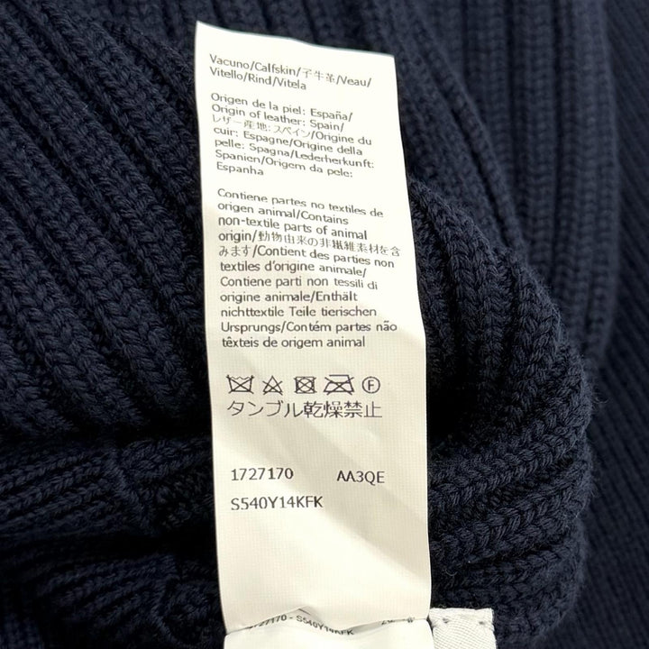 Pristine LOEWE knit Navy wool Women S S540Y14KFK