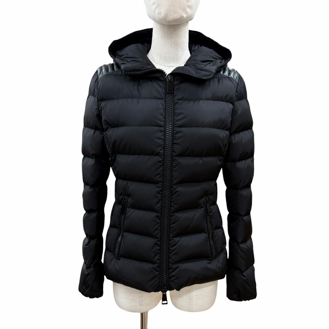 Great MONCLER Down jacket TETRAS black Nylon Women 0 D20934580185