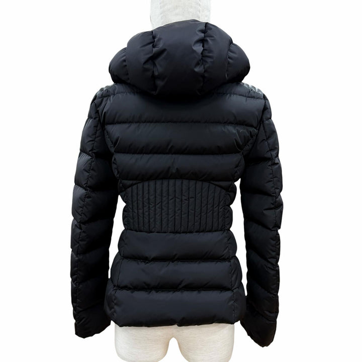 Great MONCLER Down jacket TETRAS black Nylon Women 0 D20934580185
