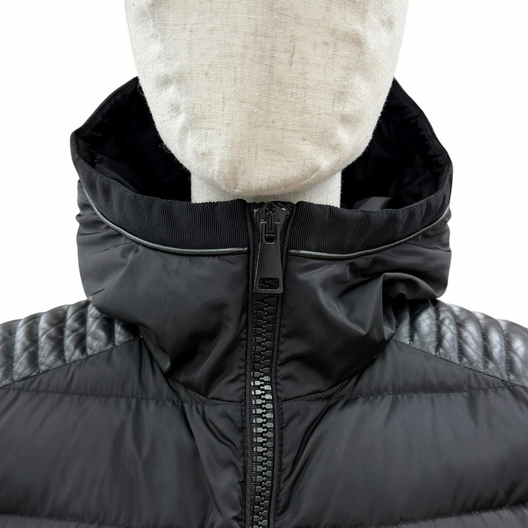 Great MONCLER Down jacket TETRAS black Nylon Women 0 D20934580185