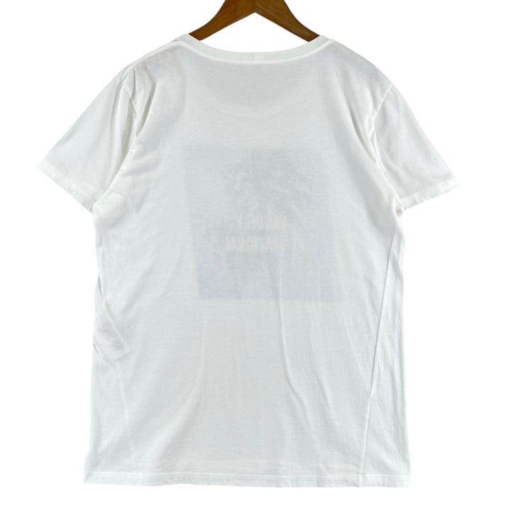 Great CELINE Short sleeve T-shirt David Kramer white cotton mens S 2X309812I