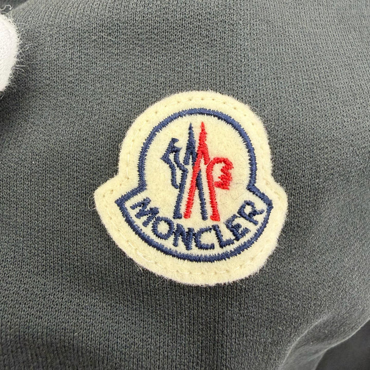 Great MONCLER one piece VESTITO Logo patch long sleeve black XS I20938I00012