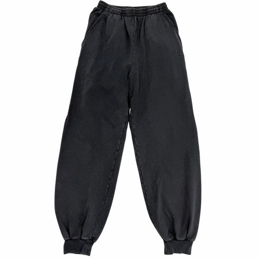 Discounted Great BALENCIAGA Pants Washed finish, embroidered logo black cotton