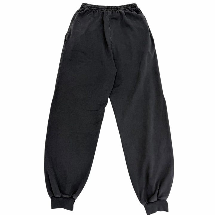 Discounted Great BALENCIAGA Pants Washed finish, embroidered logo black cotton