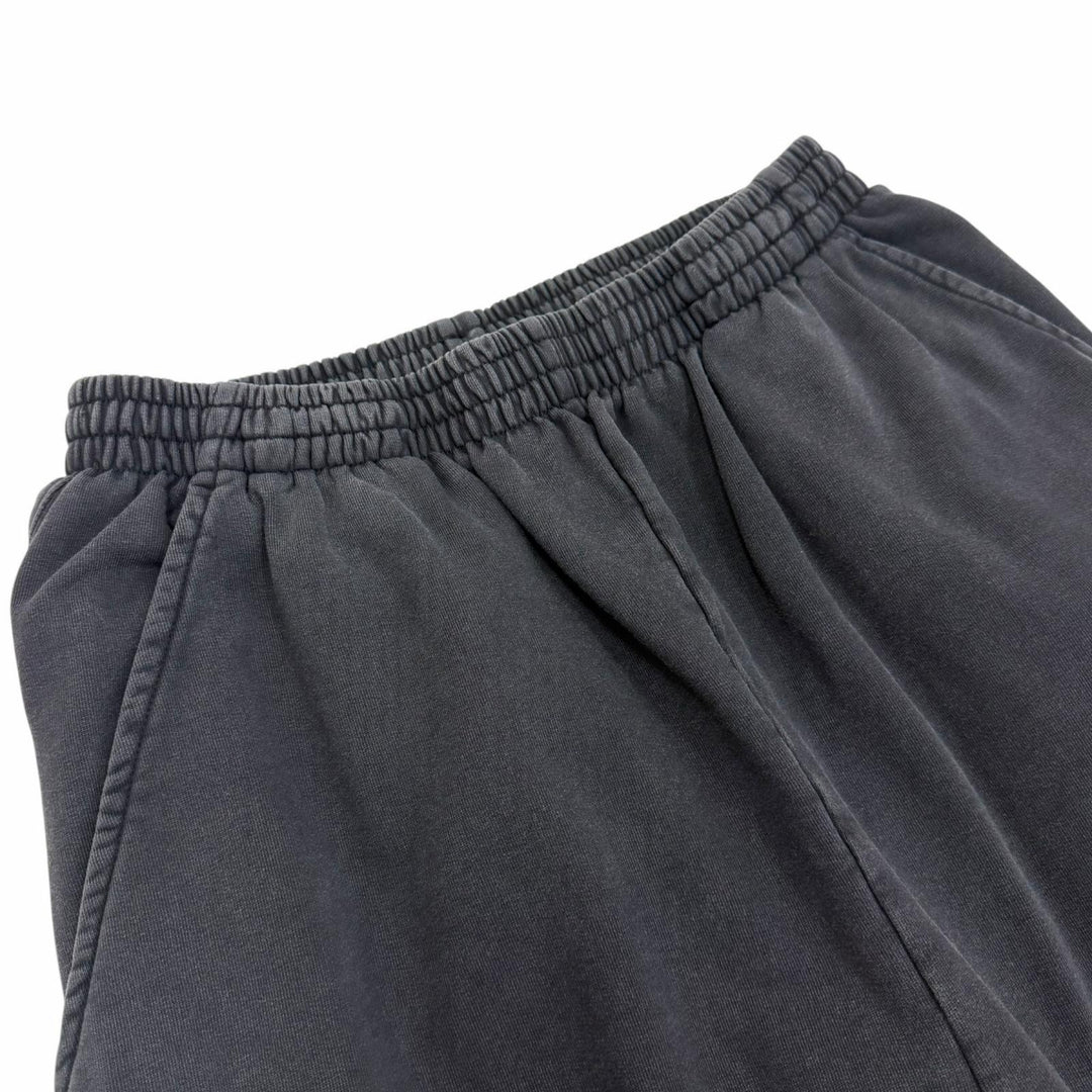 Discounted Great BALENCIAGA Pants Washed finish, embroidered logo black cotton