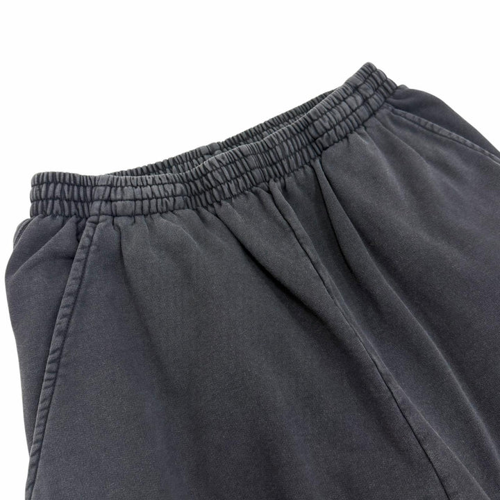 Discounted Great BALENCIAGA Pants Washed finish, embroidered logo black cotton