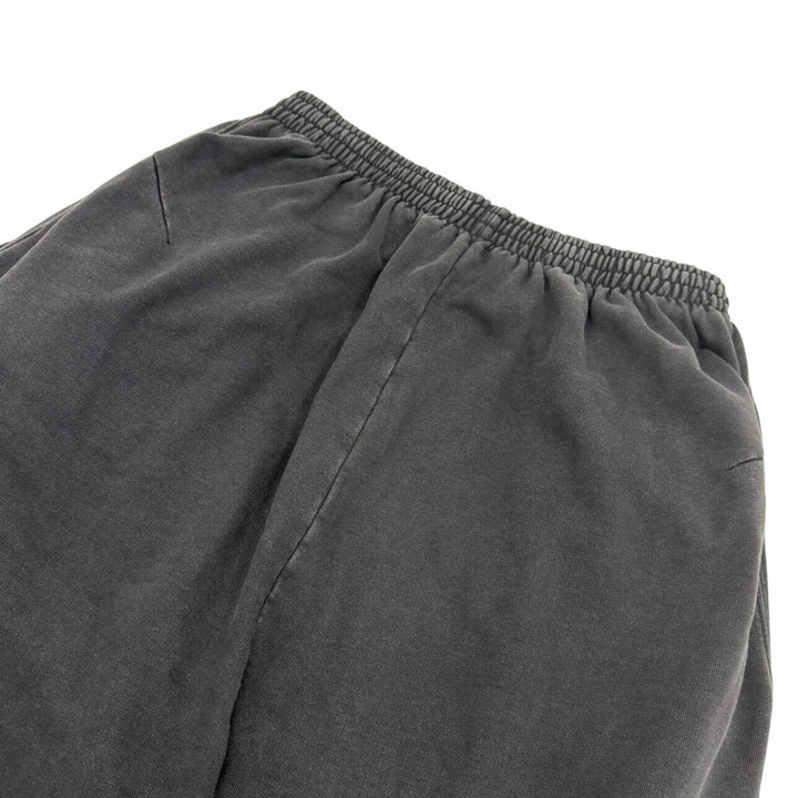 Discounted Great BALENCIAGA Pants Washed finish, embroidered logo black cotton