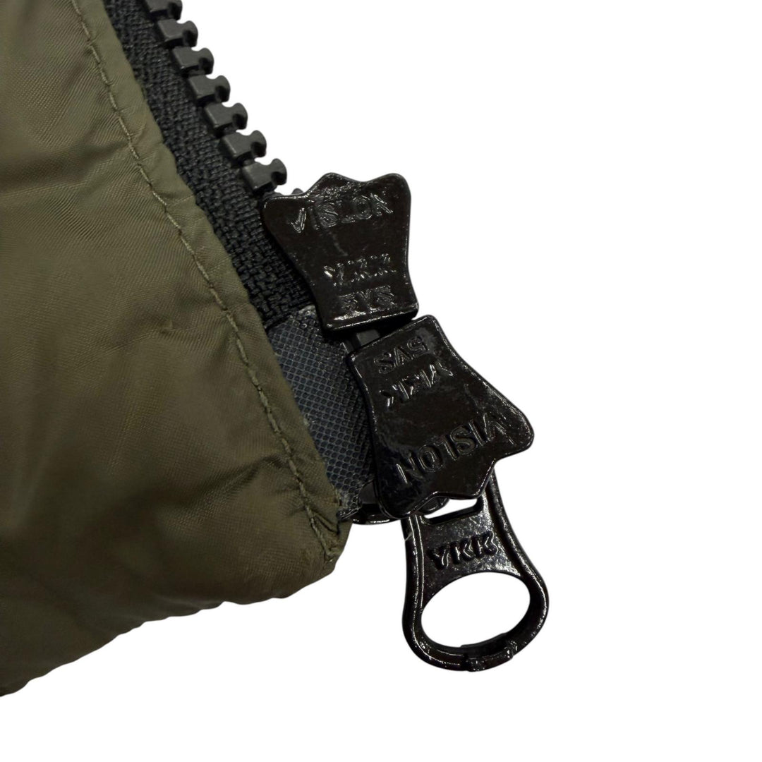 Very Good NEIGHBORHOOD Down jacket TEAM.DOWN/N-JKT khaki Nylon mens M