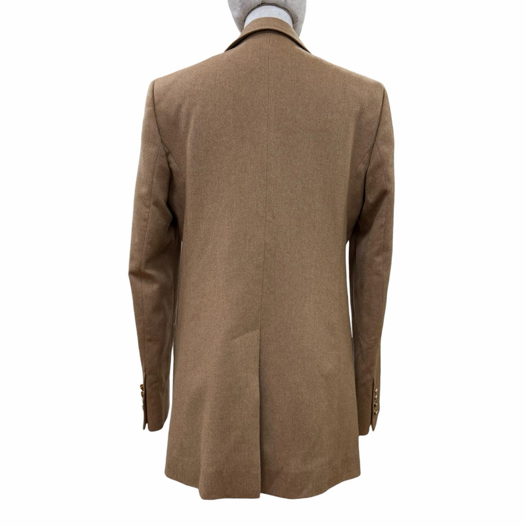 Great Max Mara Jacket BLASY With logo button Camel Camel Women 40