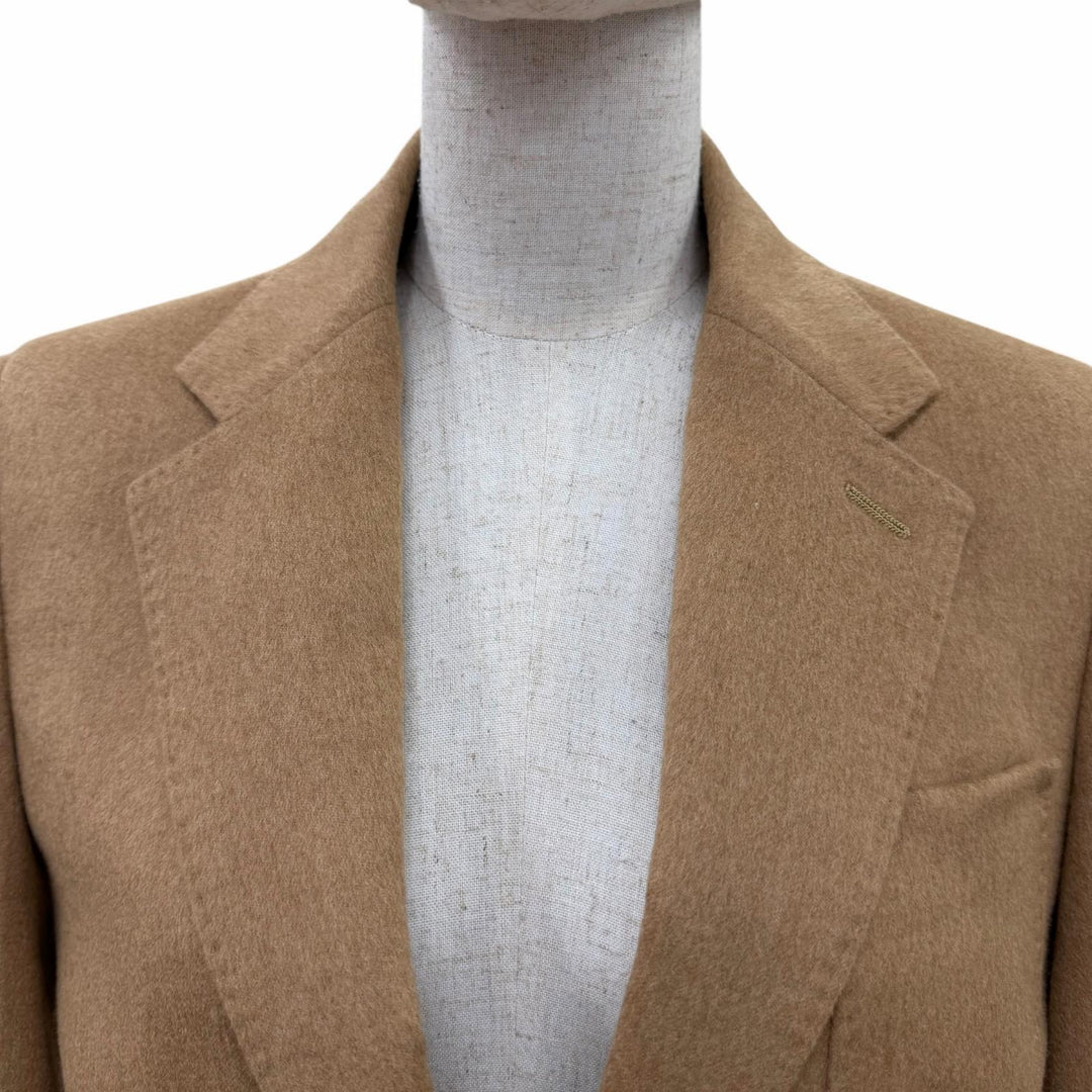 Great Max Mara Jacket BLASY With logo button Camel Camel Women 40