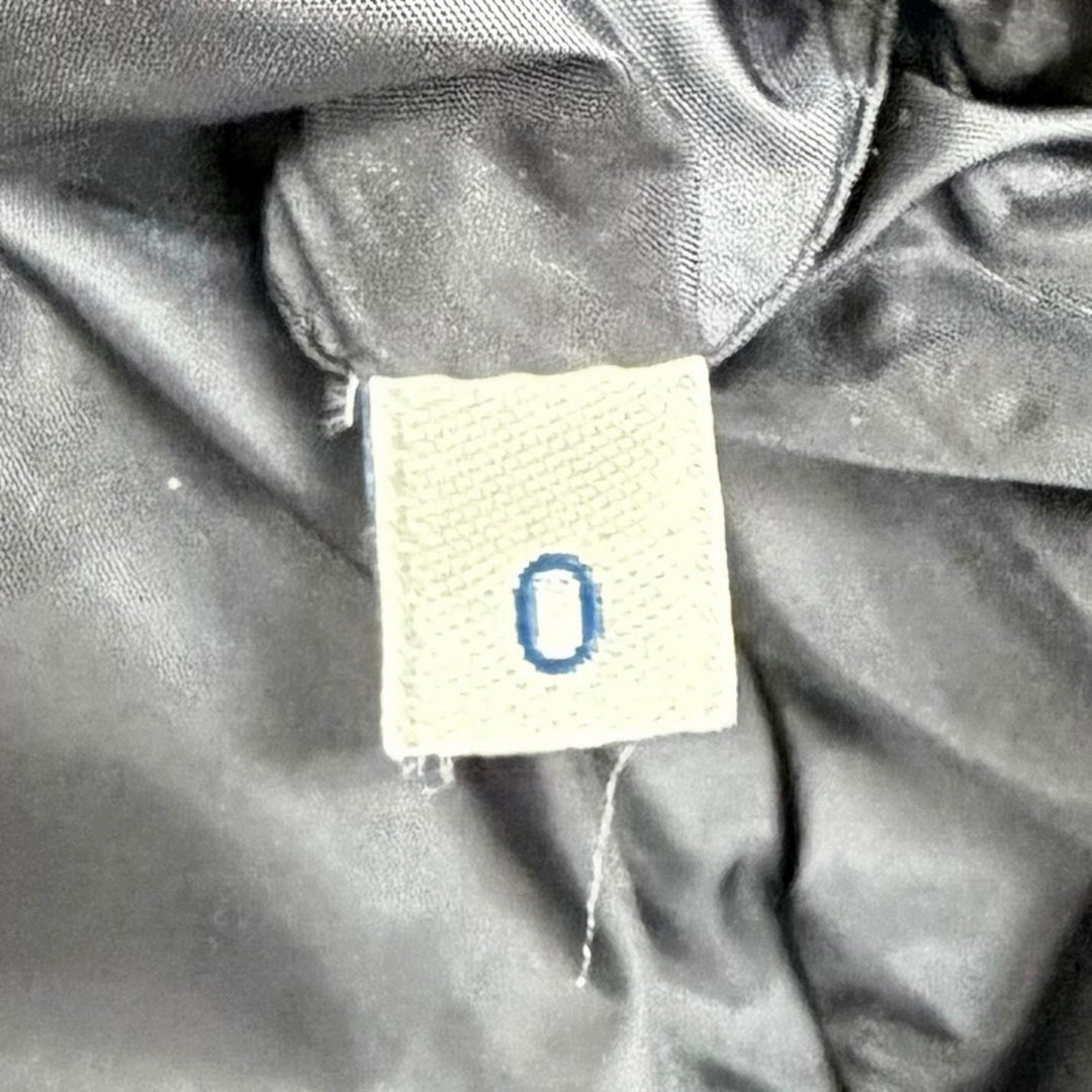 Great MONCLER down coat TIAM Logo patch hooded long black 0 F20931D52800