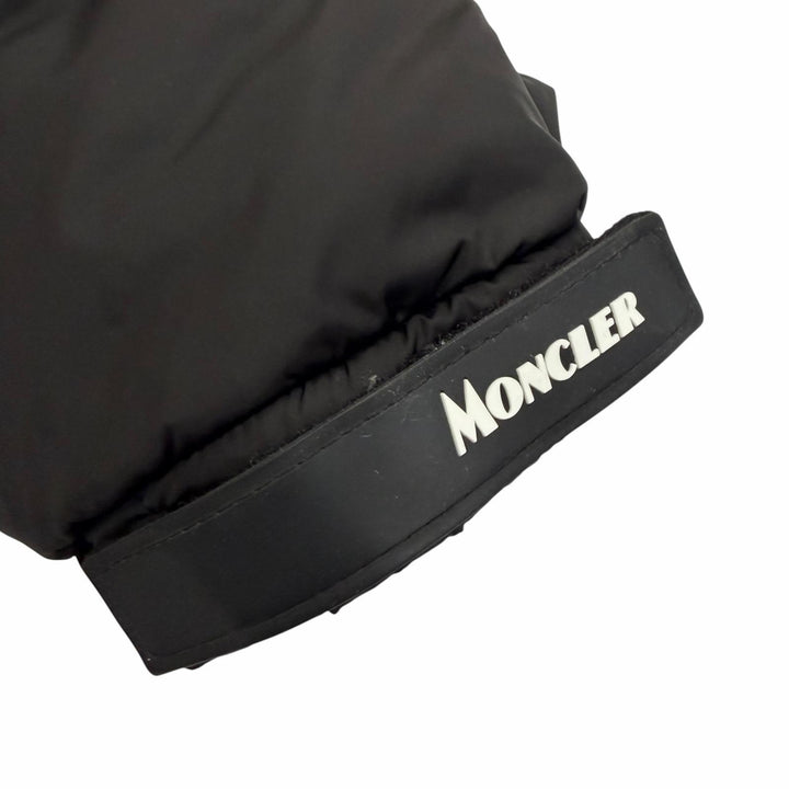 Great MONCLER down coat TIAM Logo patch hooded long black 0 F20931D52800