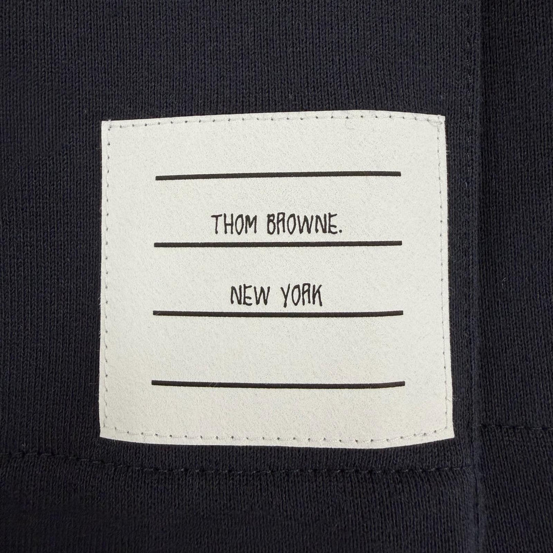 Excellent THOM BROWNE Pleated skirt Navy cotton Women 38 FJK053A-06931-415
