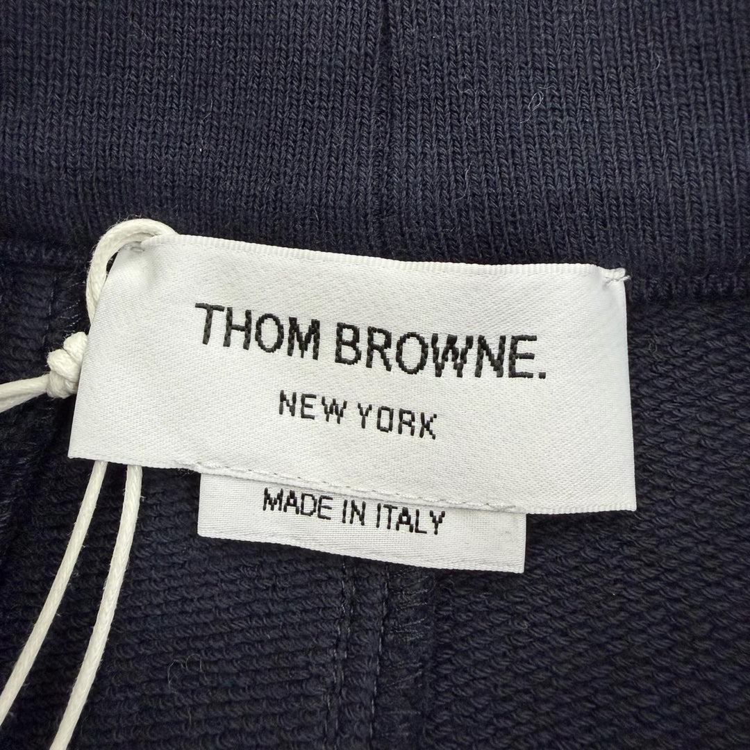 Excellent THOM BROWNE Pleated skirt Navy cotton Women 38 FJK053A-06931-415