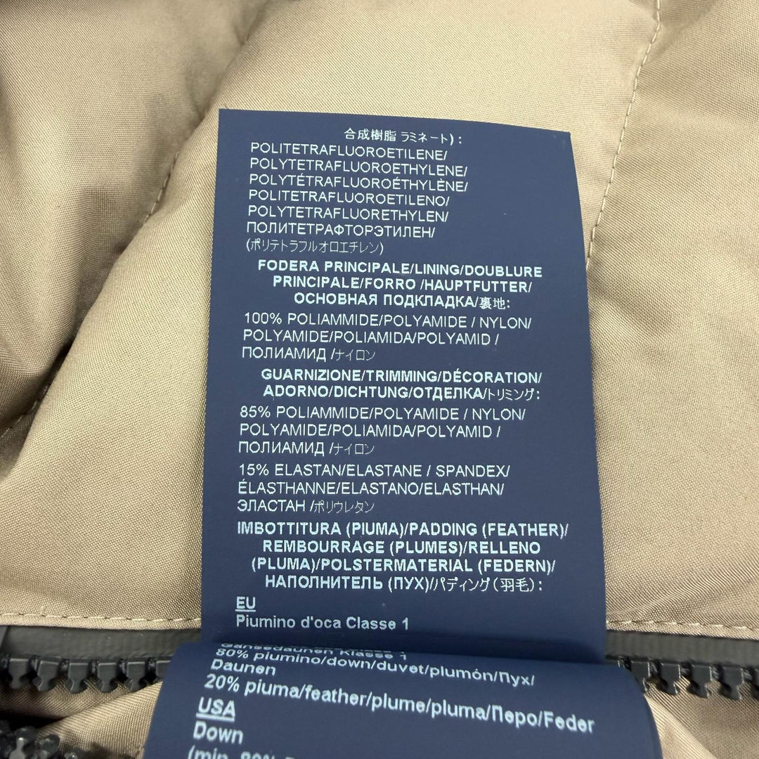 Great Herno down coat Laminar GORE-TEX Hooded Zip-Up Down Jacket 46 PI079DL