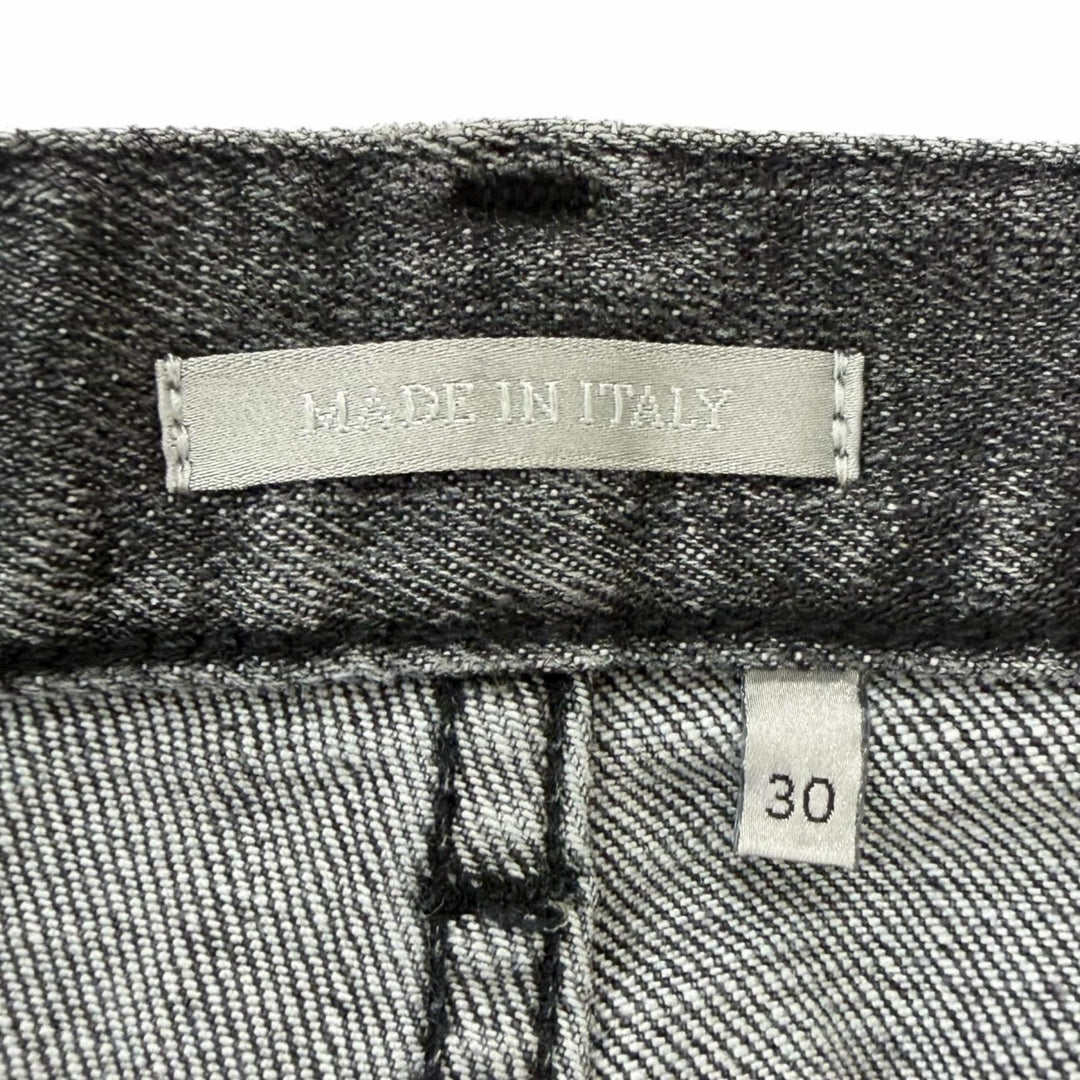 Discounted Great DIOR Denim pants Slim fit button fly gray cotton mens 30 193DS10K218X