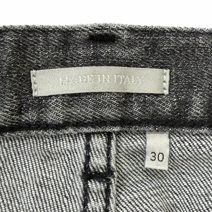 Discounted Great DIOR Denim pants Slim fit button fly gray cotton mens 30 193DS10K218X