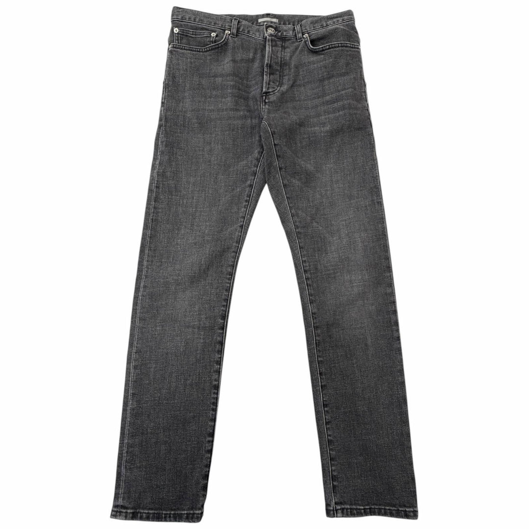 Discounted Great DIOR Denim pants Slim fit button fly gray cotton mens 30 193DS10K218X