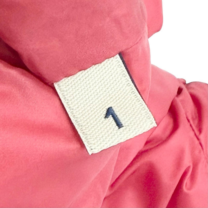 Great MONCLER Down vest GLYCO Logo patch, hooded, jacket pink 1 H10931A00062