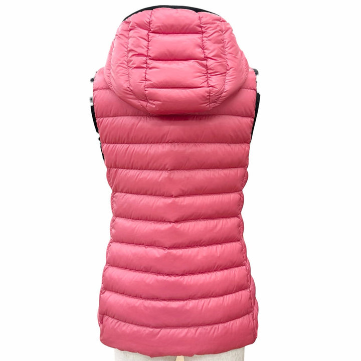 Great MONCLER Down vest GLYCO Logo patch, hooded, jacket pink 1 H10931A00062