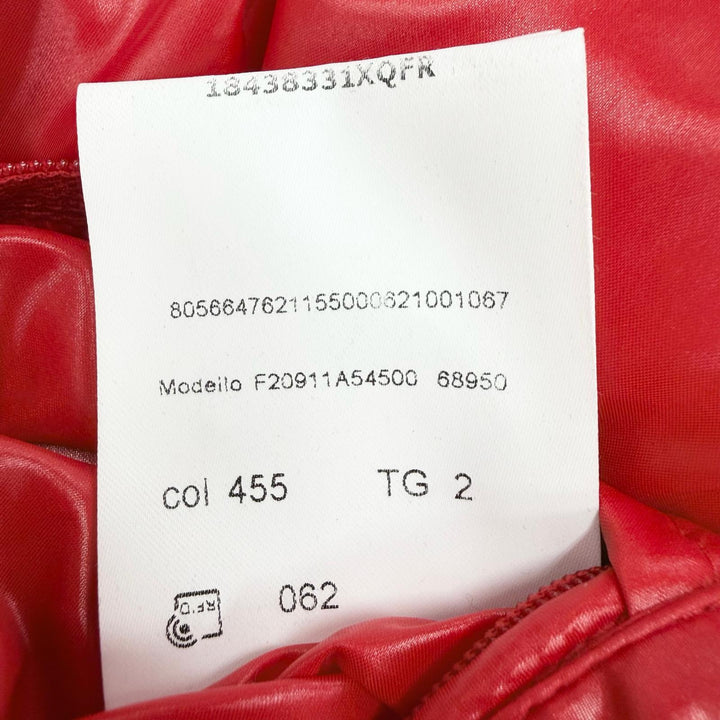 Great MONCLER Down jacket ECRINS Logo patch, hooded, double zipper Red mens 2