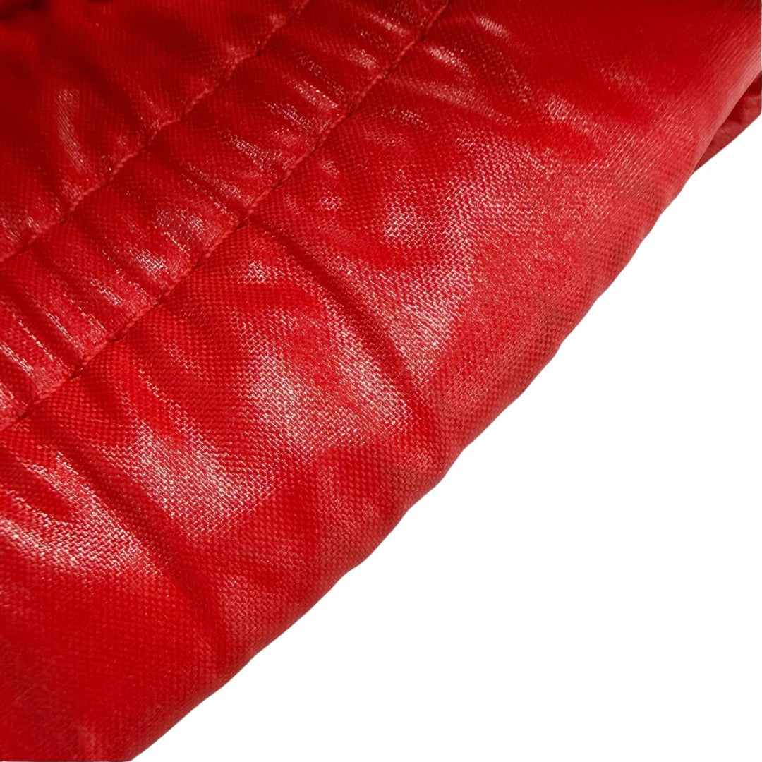 Great MONCLER Down jacket ECRINS Logo patch, hooded, double zipper Red mens 2