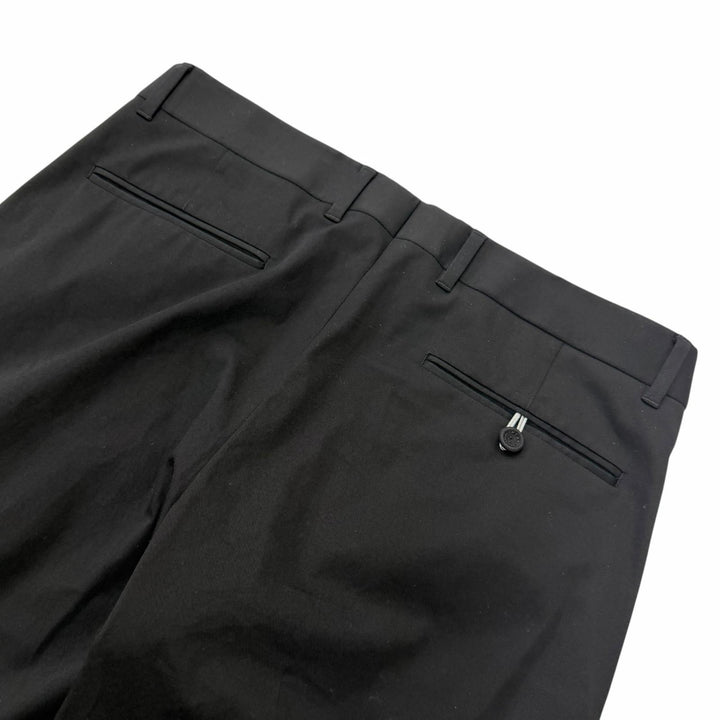 Discounted Great DIOR slacks Trousers pants black cotton mens 46 513C105A6473