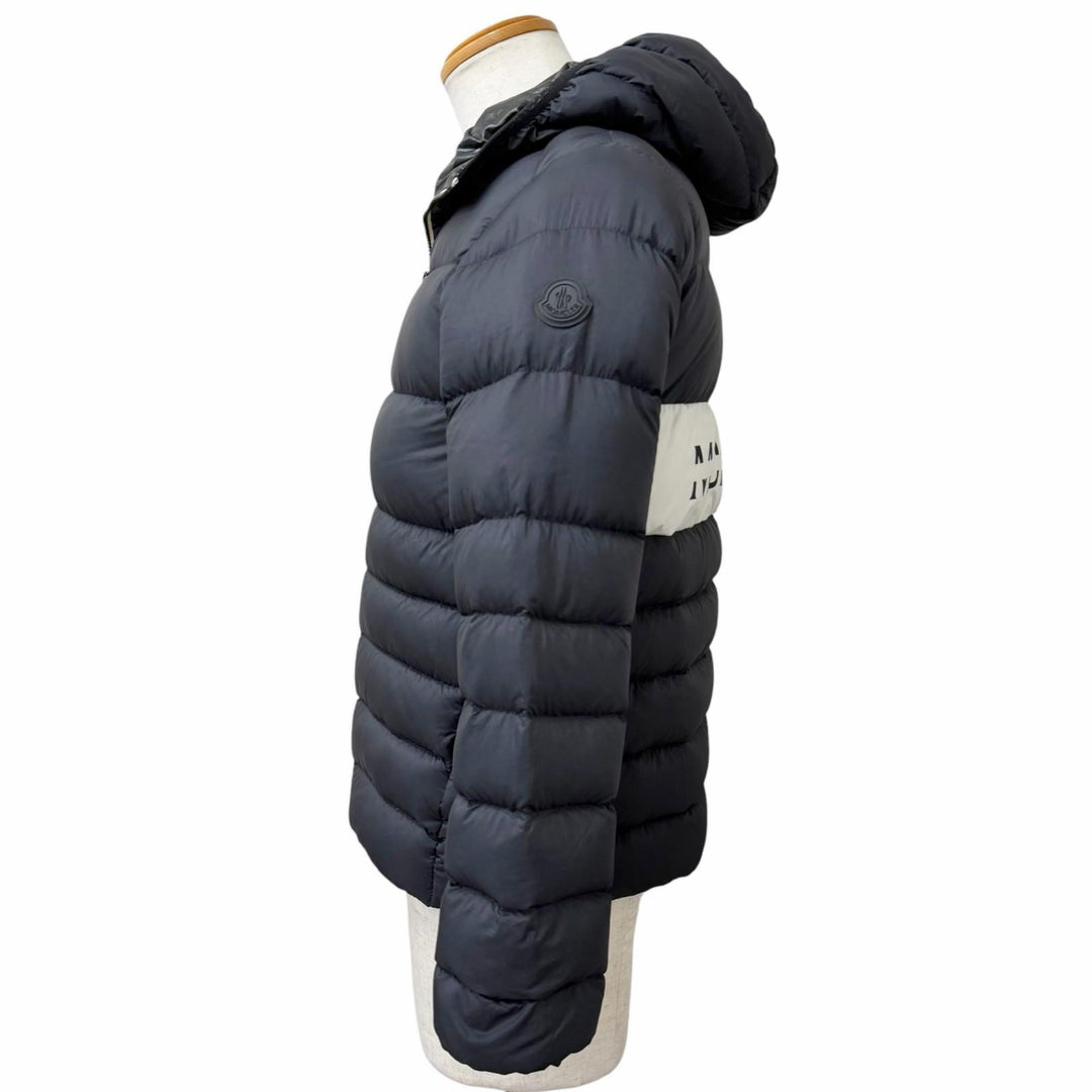 Great MONCLER Down jacket PLUVIS GIUBBOTTO black Nylon mens 00
