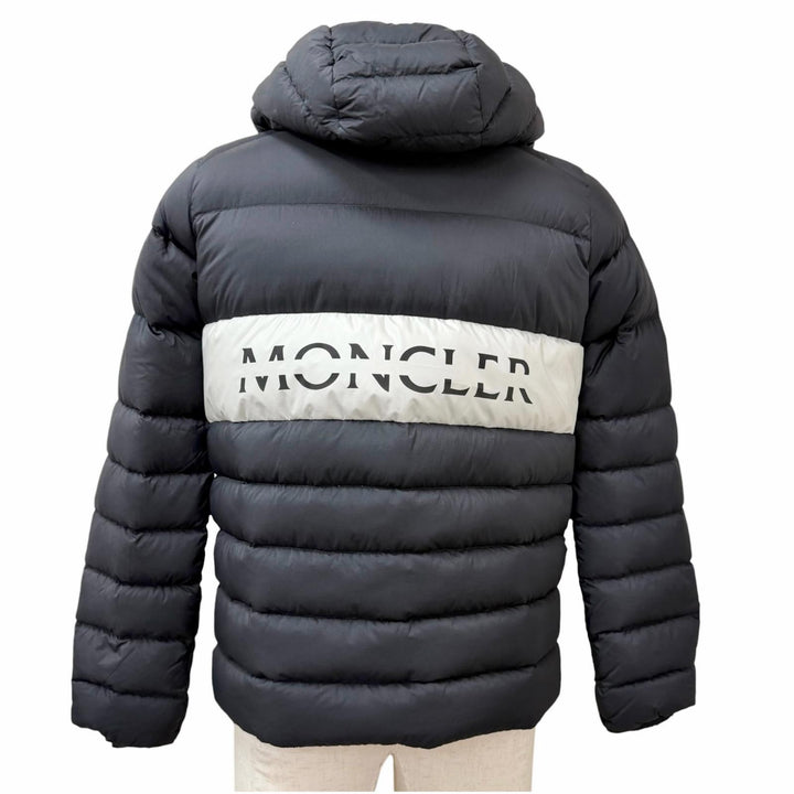 Great MONCLER Down jacket PLUVIS GIUBBOTTO black Nylon mens 00