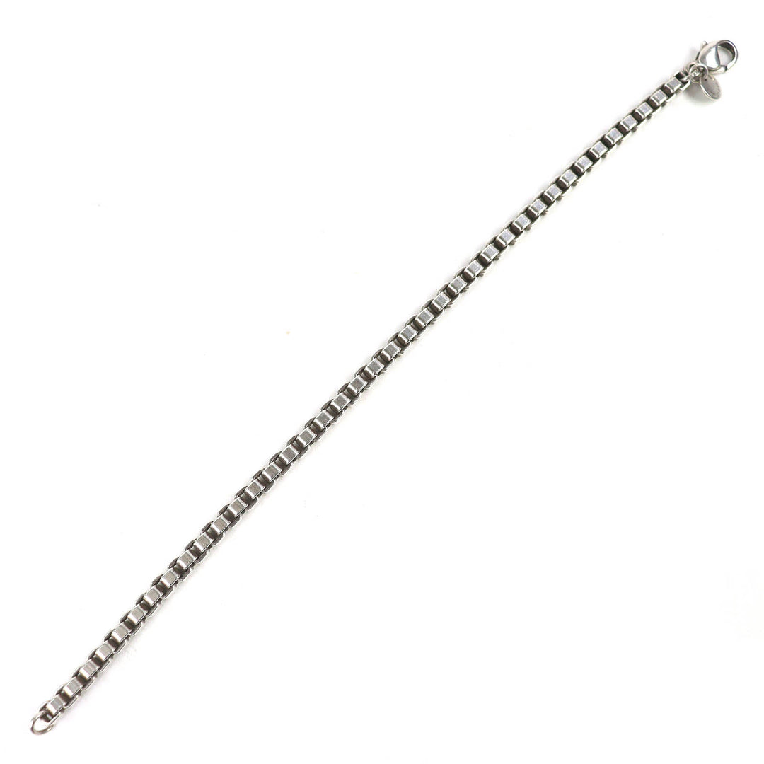 Great TIFFANY&Co. bracelet Venetian Chain Silver 925 Women