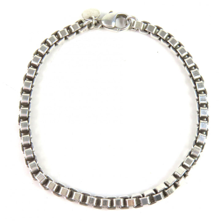Great TIFFANY&Co. bracelet Venetian Chain Silver 925 Women