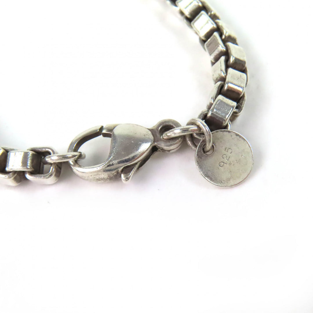 Great TIFFANY&Co. bracelet Venetian Chain Silver 925 Women