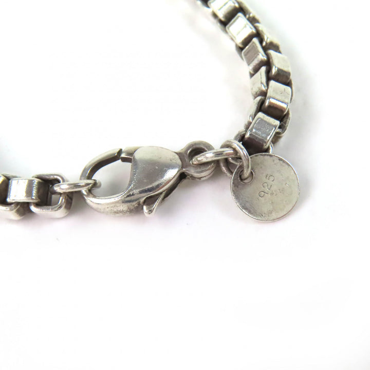Great TIFFANY&Co. bracelet Venetian Chain Silver 925 Women