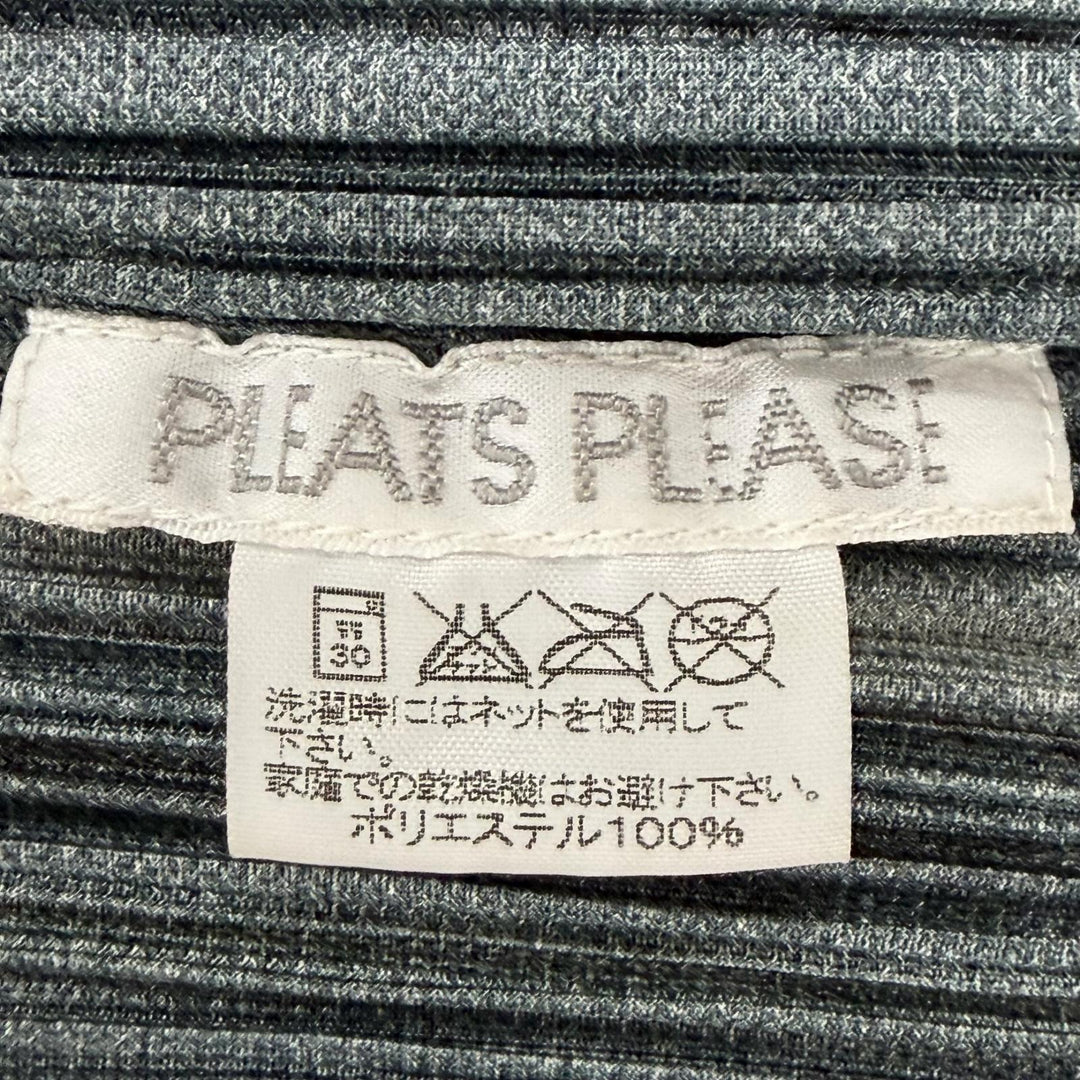 Excellent PLEATS PLEASE Jacket Blue polyester Women 5 PP33-JC722