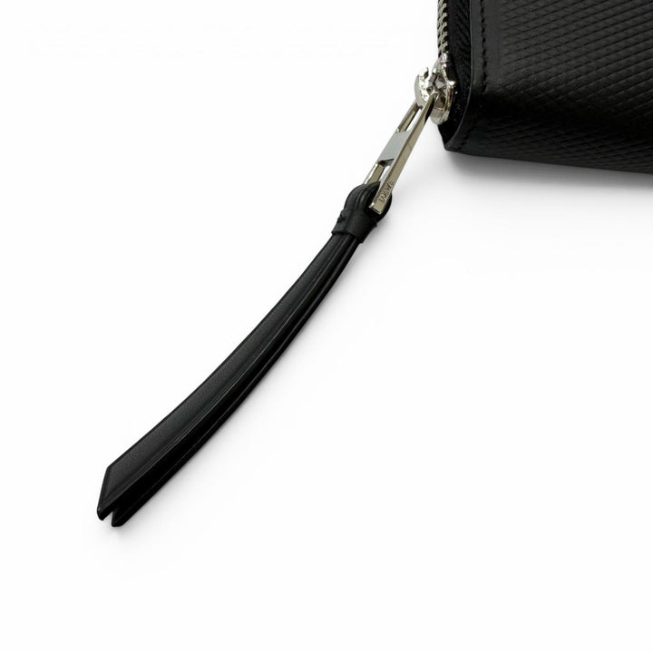 Excellent LOEWE Purse PUZZLE EDGE ZIPPED WALLET Anagram Round Zip