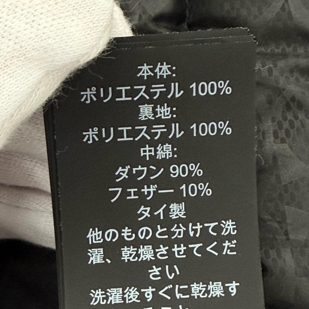 Great COACH down coat Signature lining, hooded, zip-up black XS E1902