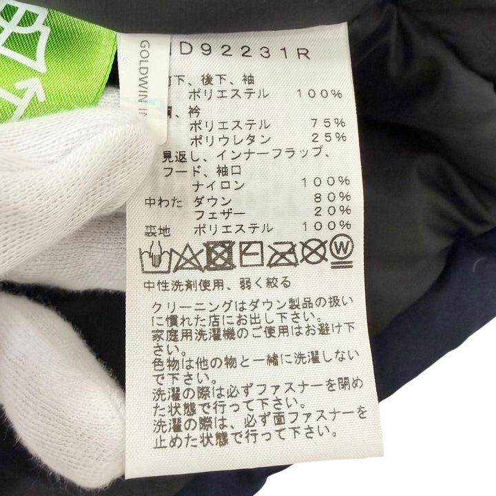 Excellent THE NORTH FACE Down jacket CORDUROY NUPTSE JACKET