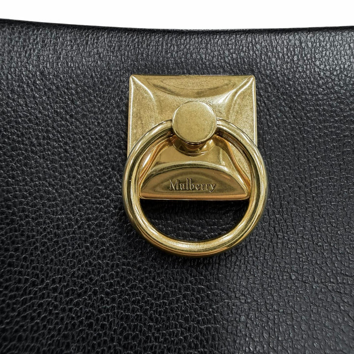 Excellent MULBERRY Handbag Mini Iris black leather Women