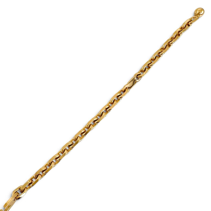 Great HERMES strap FILOU H logo glove holder gold Women