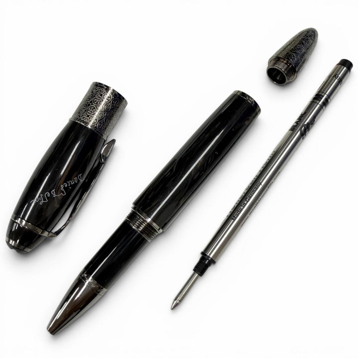 Pristine MONTBLANC Ballpoint pen Author Series 2014 Daniel Defoe 2182/8000