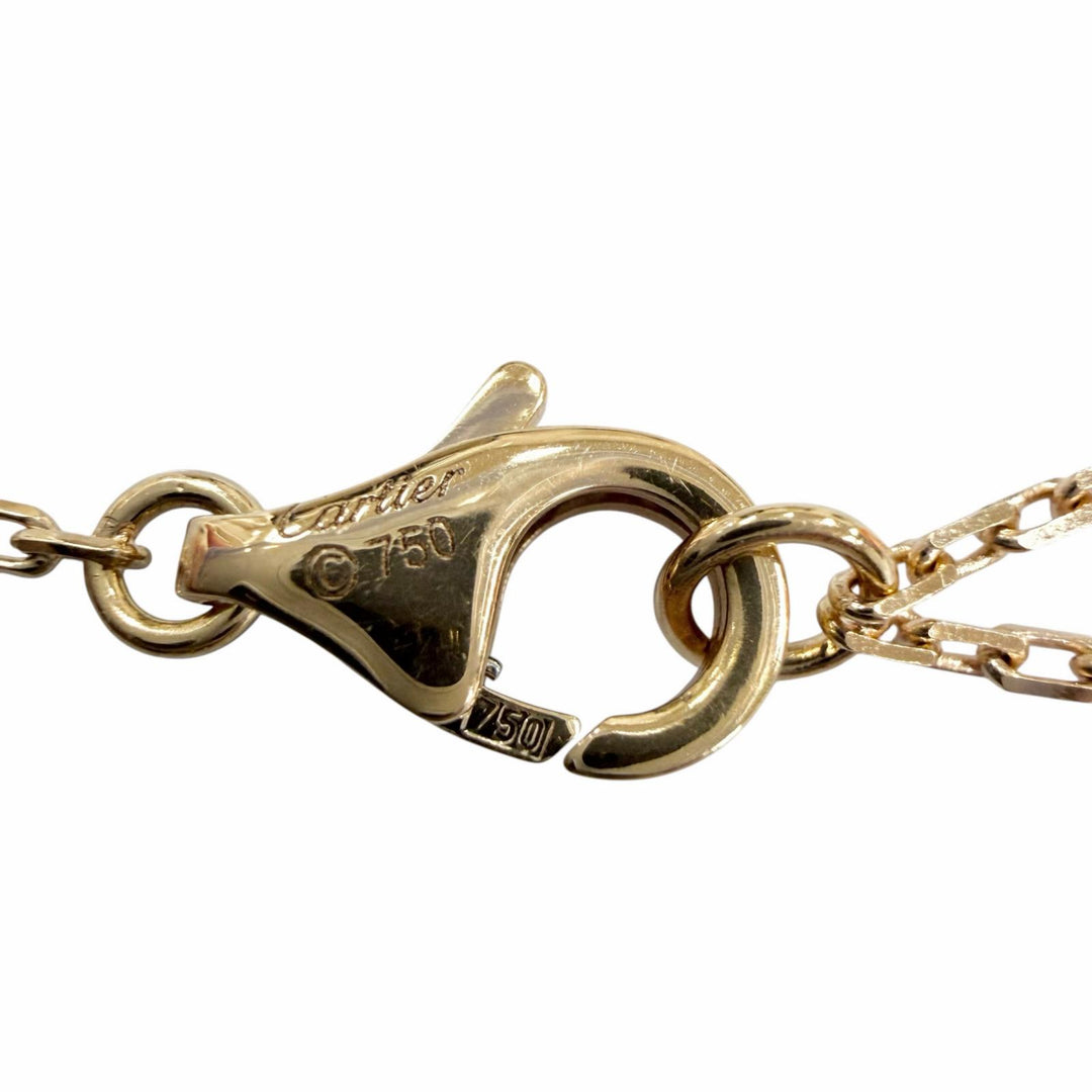 Great Cartier Necklace Damour SM Small Brilliant cut Pink gold 750