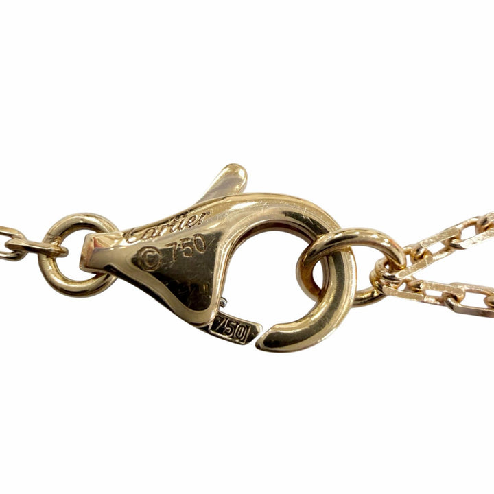 Great Cartier Necklace Damour SM Small Brilliant cut Pink gold 750