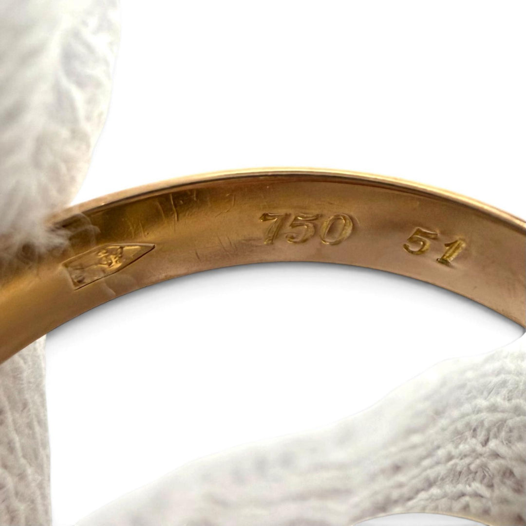 Excellent Cartier ring Trinity Ring Classic Model 750 51 Equivalent to JP11