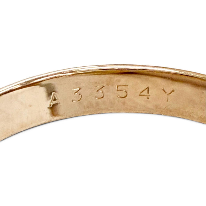 Excellent Cartier Ring ring Trinity MM classic ring 750(YG PG WG) 56 A3354Y