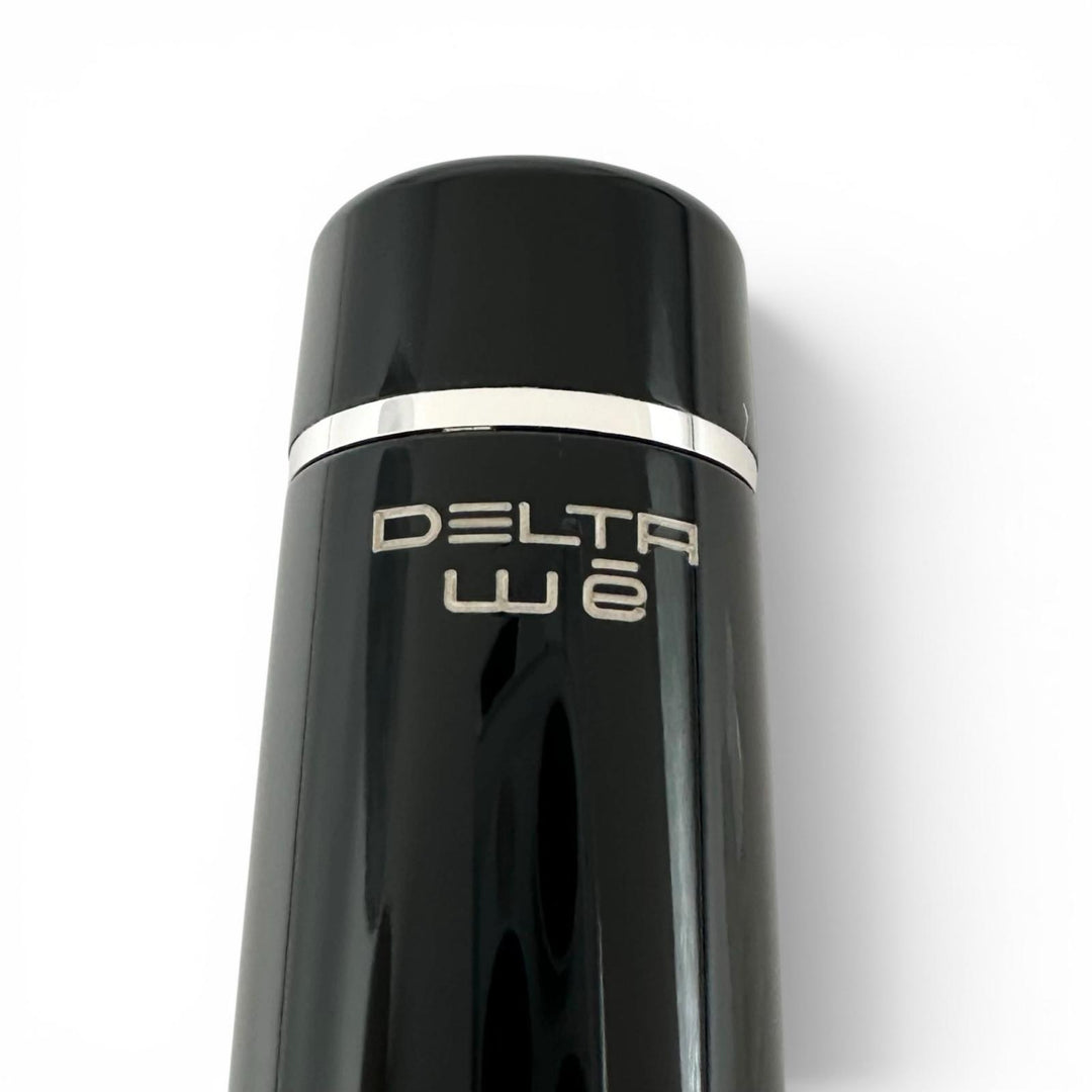 Great DELTA fountain pen Dolcevita Orange black 14K mens